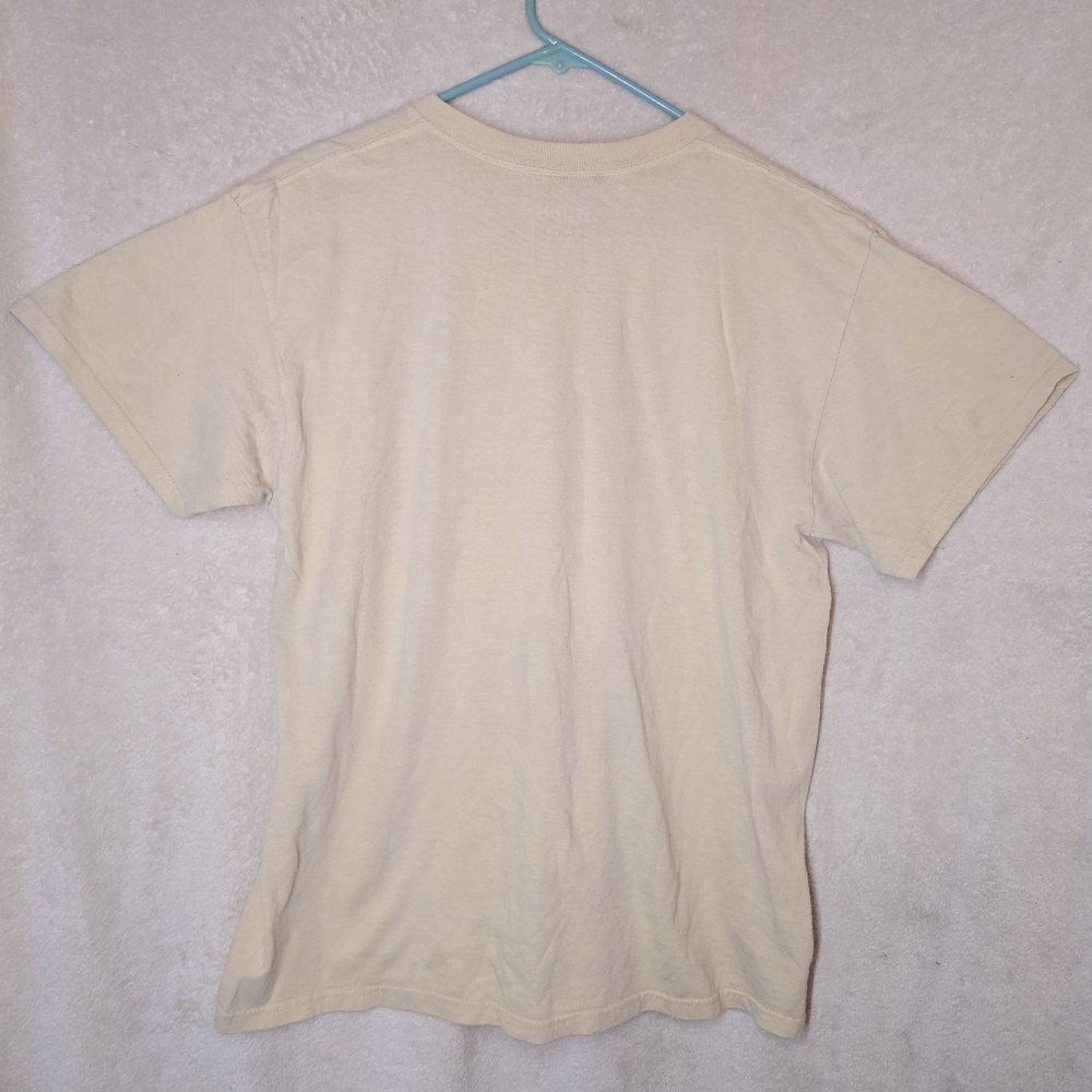 Girl's Disney Lilo & Stitch Graphic Print Yellow Short Sleeve T-Shirt Size L 100 - Picture 3 of 5